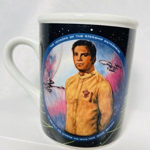 The Star Trek Hamilton Mug Collection Vintage 10 Oz Caption Kirk Commander